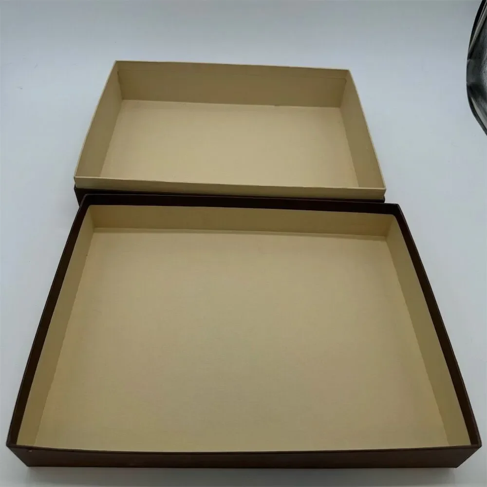 Louis Vuitton Brown Luxury Gift/Accessory Box Empty Storage Decor